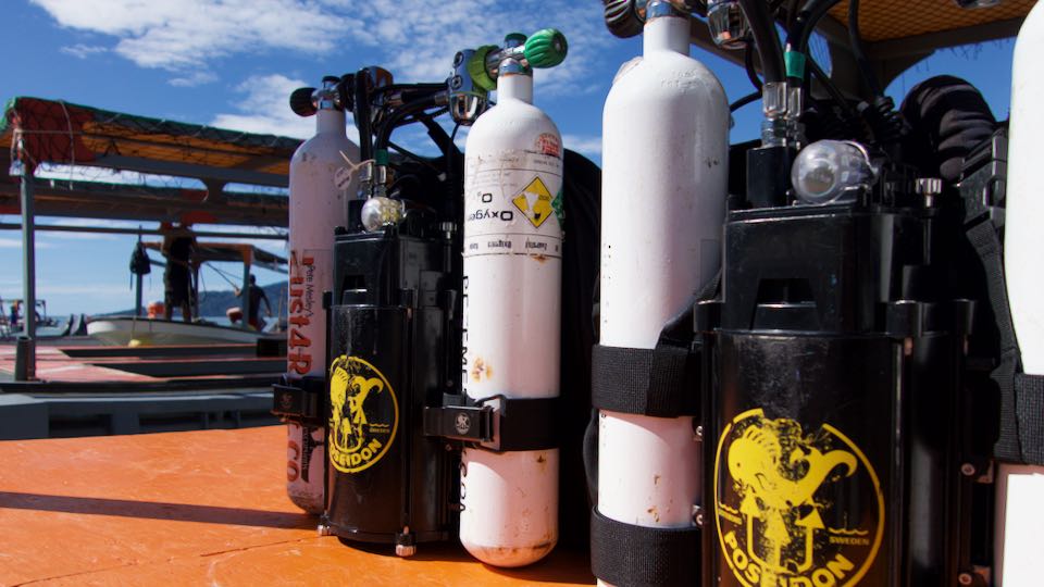 ポセイドン・リブリーザー 各部の働き│宮古島のダイビングは伊良部島マリンセンター