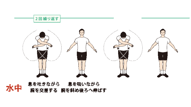 深呼吸でダイビングの緊張をリセット