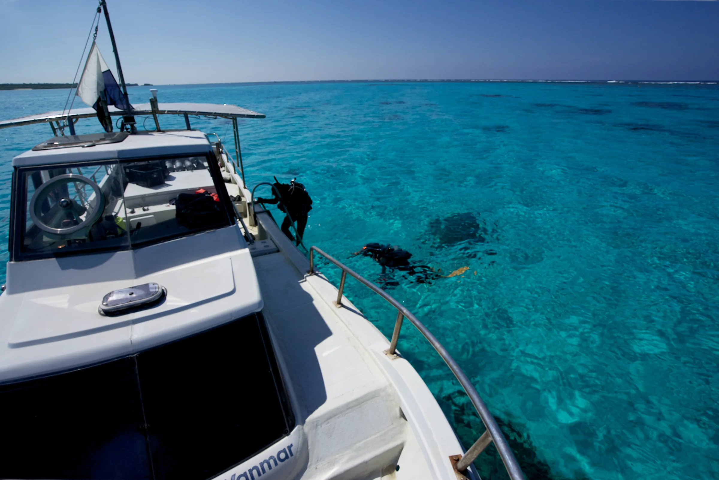 17endでダイビング